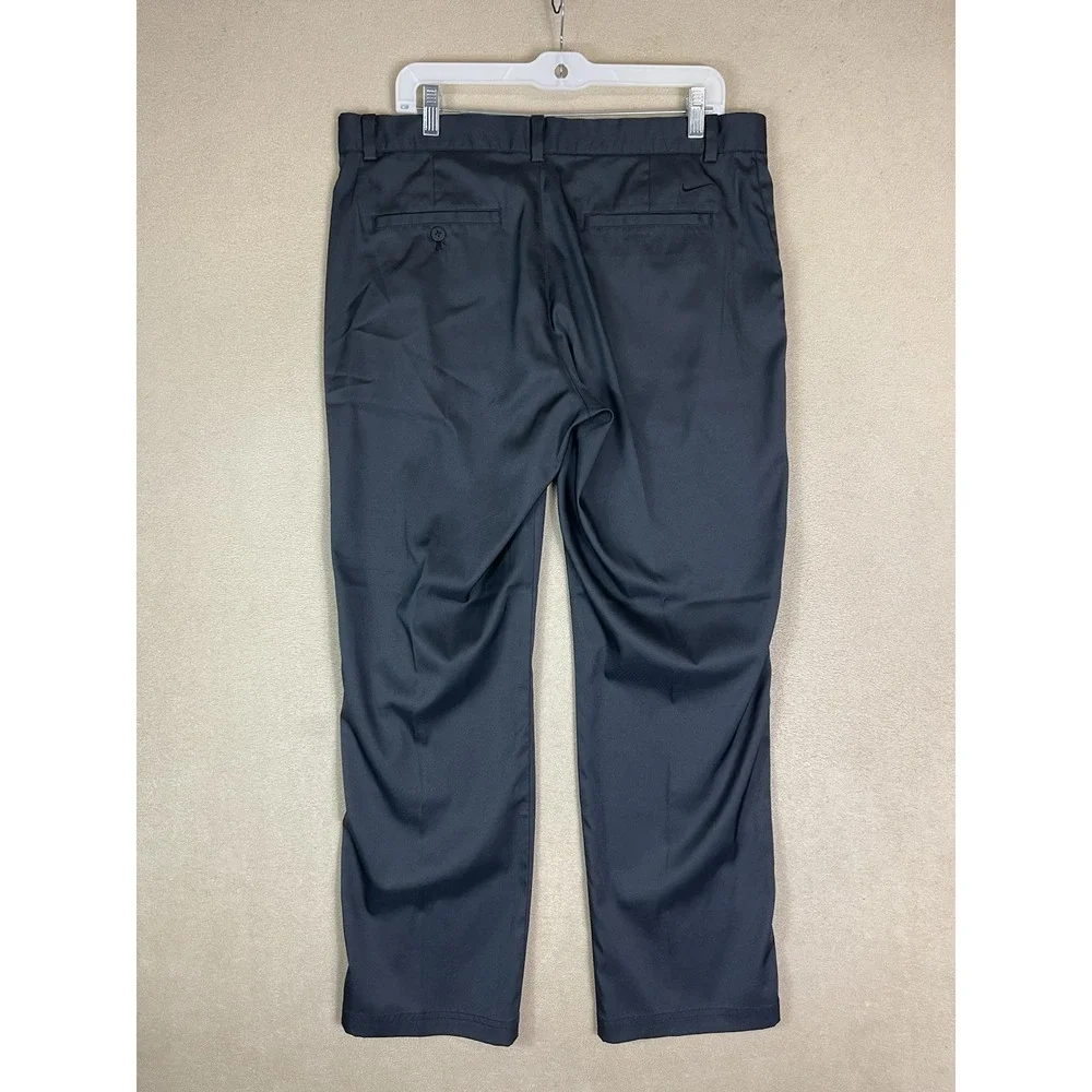 Nike Golf Pants Mens 35x30 Black‎ Tour Performance Dri-Fit Straight Leg Stretch